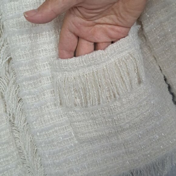 L'AGENCE Ivory Angelina Tweed Blazer Size 8 PRISTINE NEW CONDITION! - Picture 5 of 10